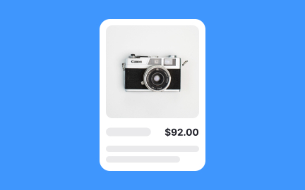 Flat card
