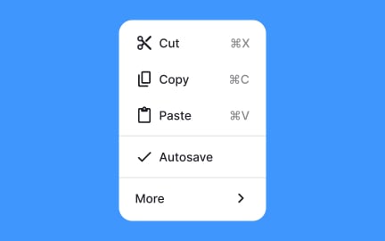 Flexibility and efficiency of use
