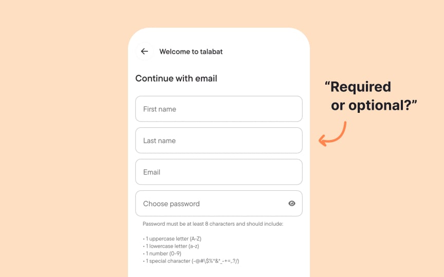 Form accessibility check