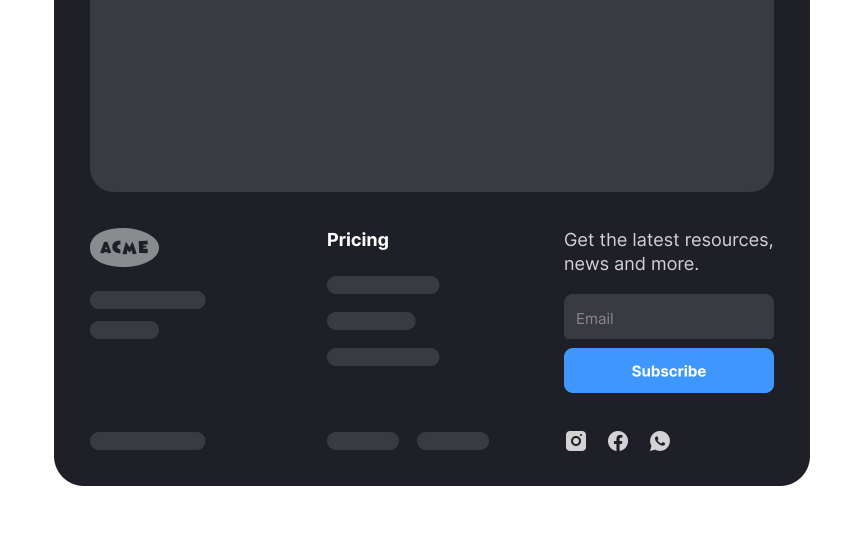Add an email signup Best Practice