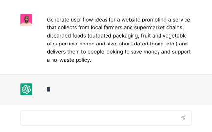 Generate ideas for user flows
