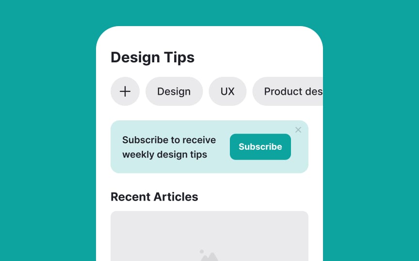 Grab user attention Best Practice