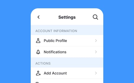 Group settings