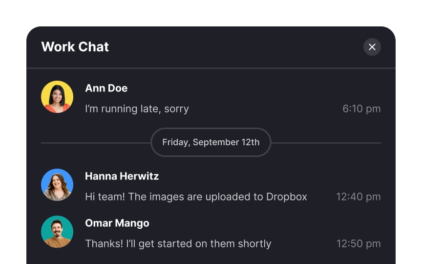 Group messages by date Best Practice