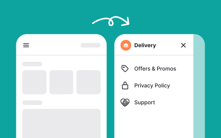 Hamburger menus