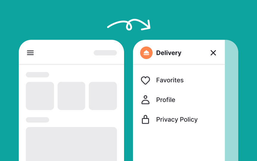 Hamburger menus Bad Practice