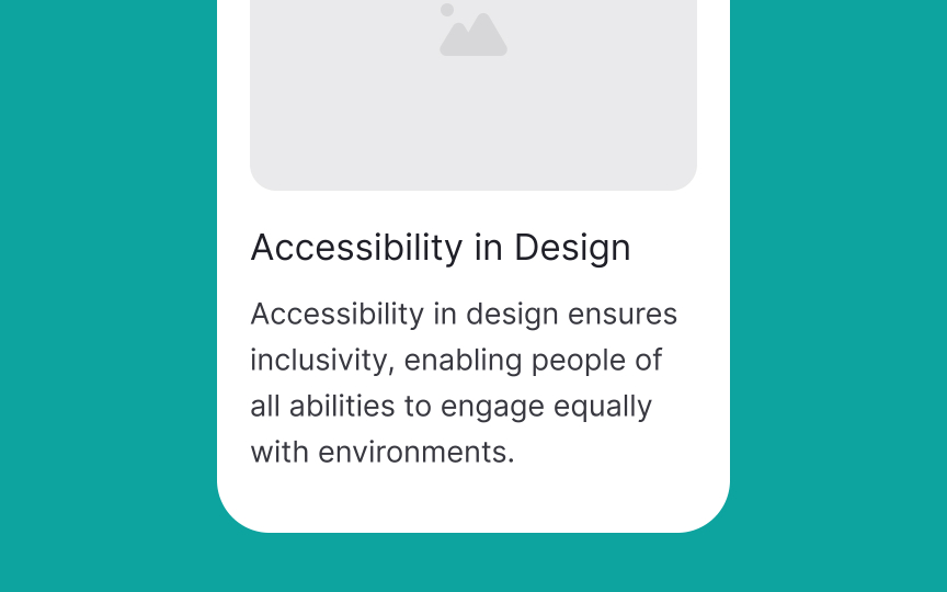 Make headings stand out Bad Practice