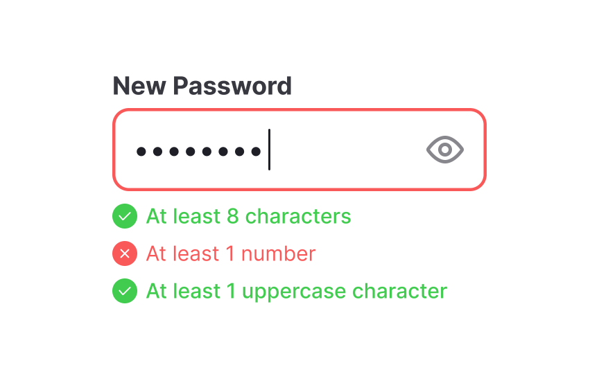 Help users recognize and recover from errors Best Practice
