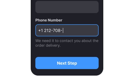 Foresee users' questions and provide helper text