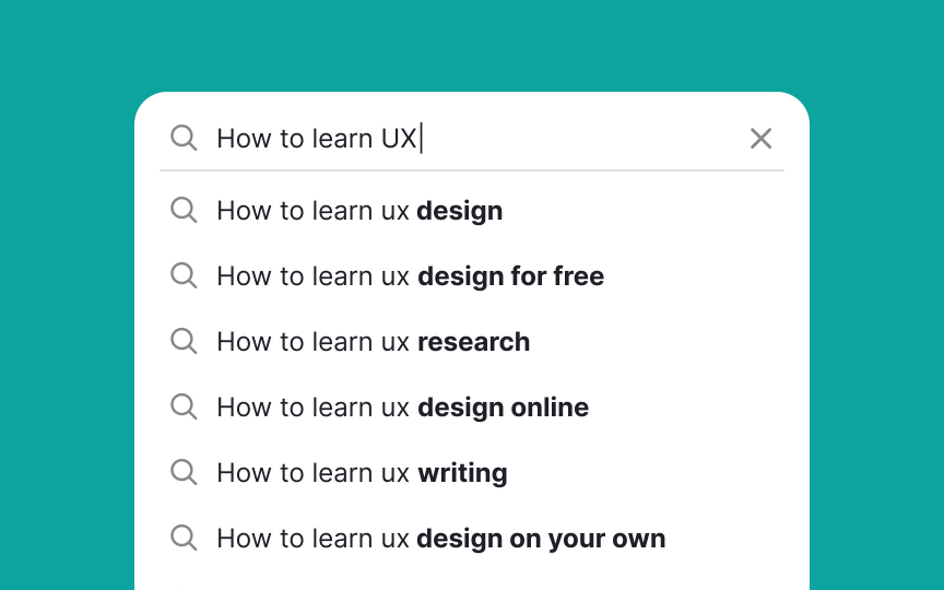 Highlight the suggested part in auto-suggested queries Best Practice