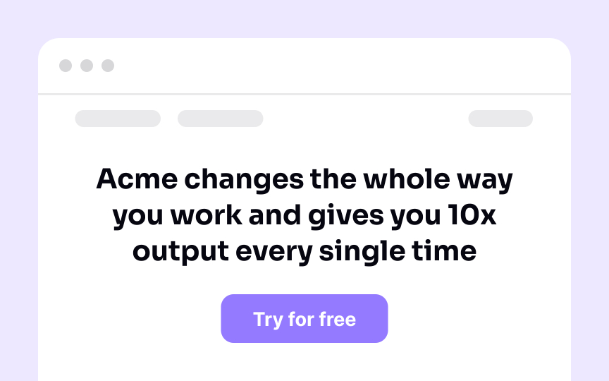 Honest value messaging Bad Practice