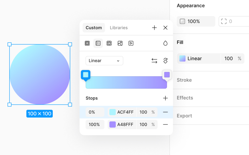 How to apply gradients