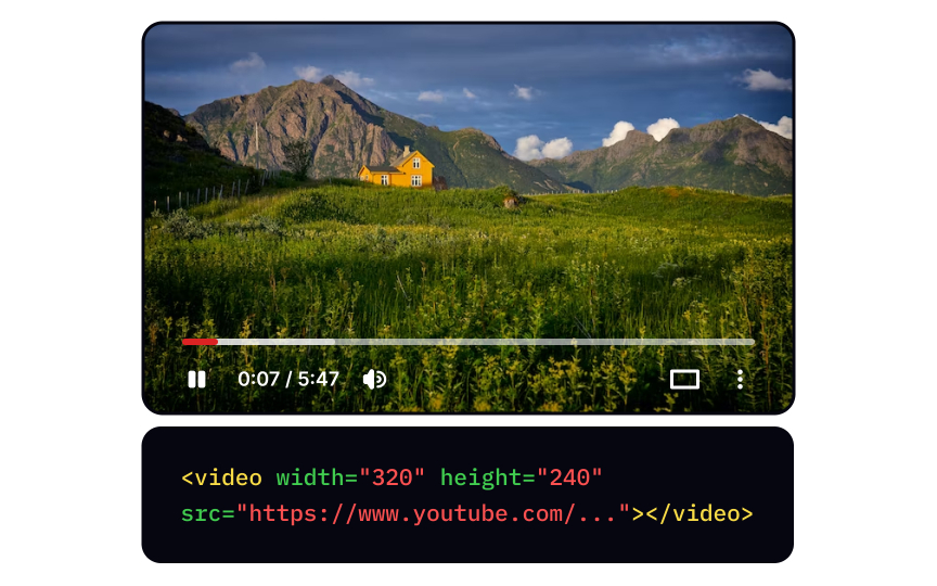 Embedding YouTube videos Bad Practice