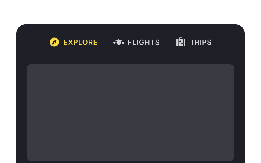 Use appropriate tab icons Bad Practice