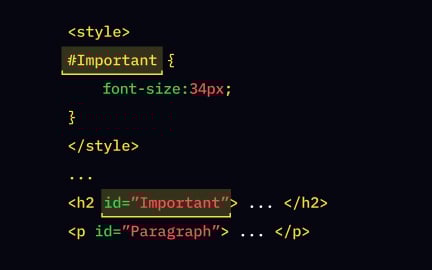 Id values must be unique