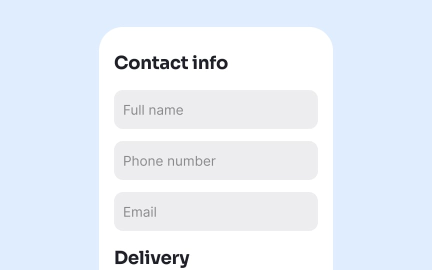 Always keep labels outside of the input Bad Practice