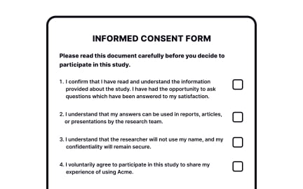 Informed consent and permission