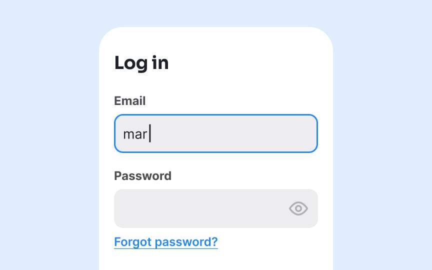 Use autocomplete for common information Bad Practice