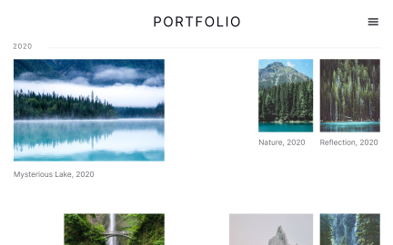 Internal negative space ensures that elements don't clash