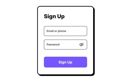Internal rhythm in UI