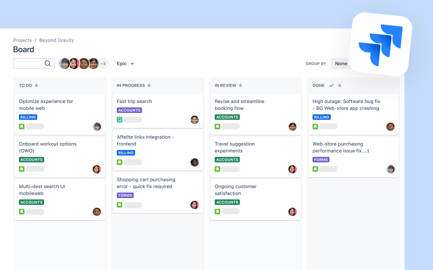 Kanban boards