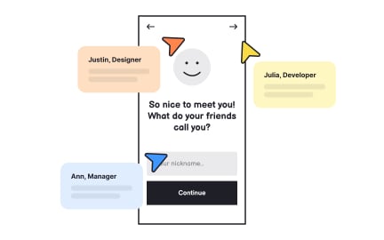 Keep the development process user-centric