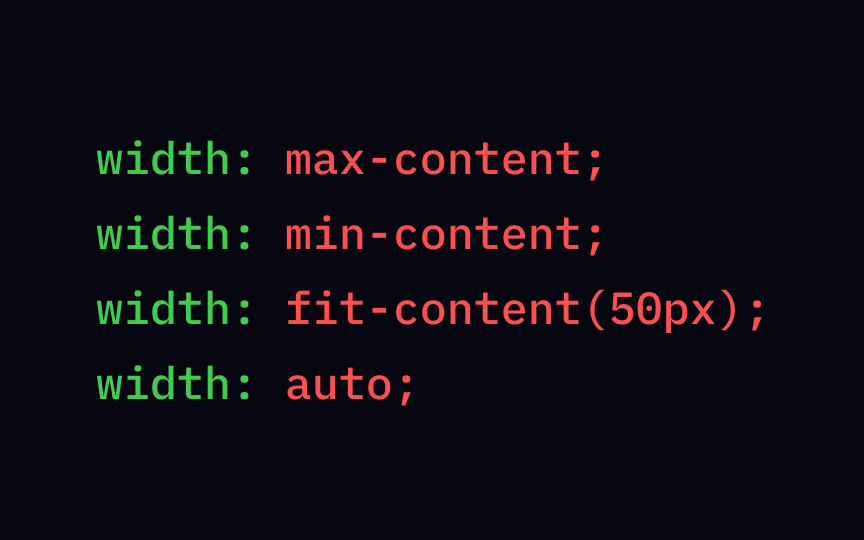 CSS keyword values