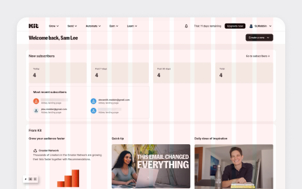 Layout grid implementation analysis