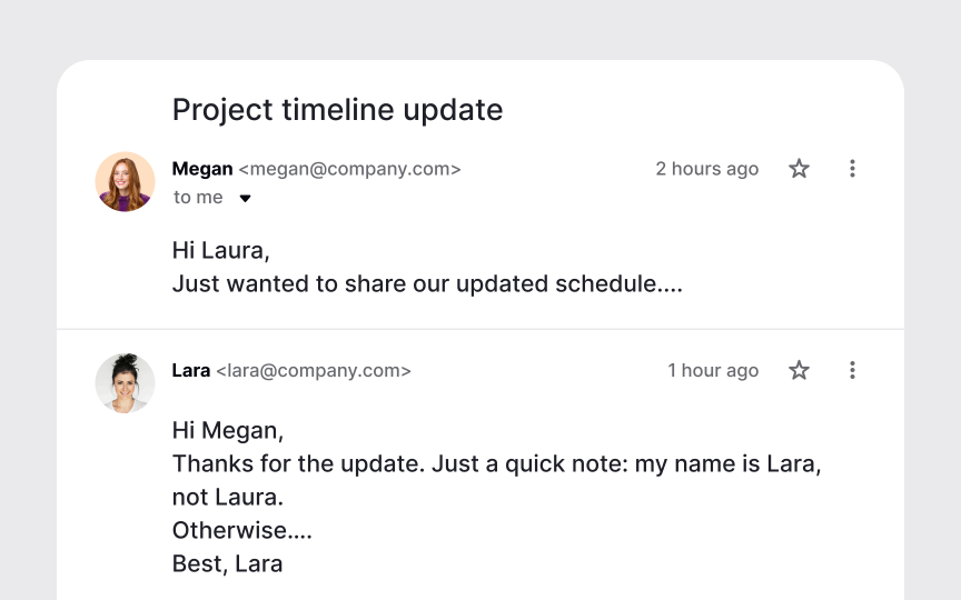 Linking list accuracy to stakeholder trust