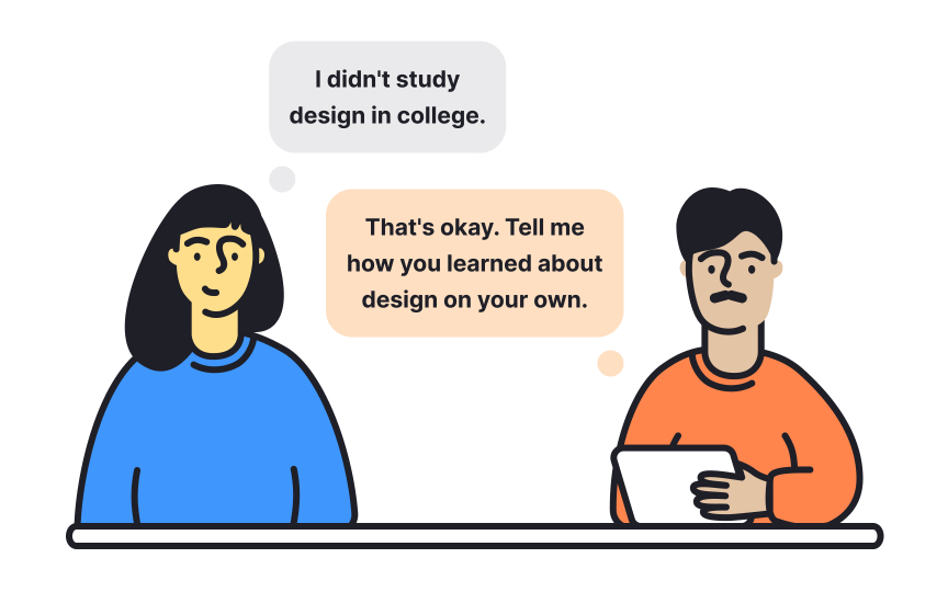 Make a nice first impression