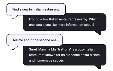 Manage long dialogues