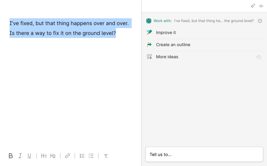 Mapping user expertise levels Best Practice