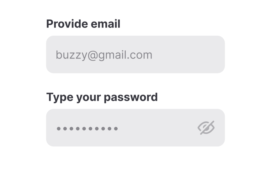 Microcopy patterns for forms Bad Practice
