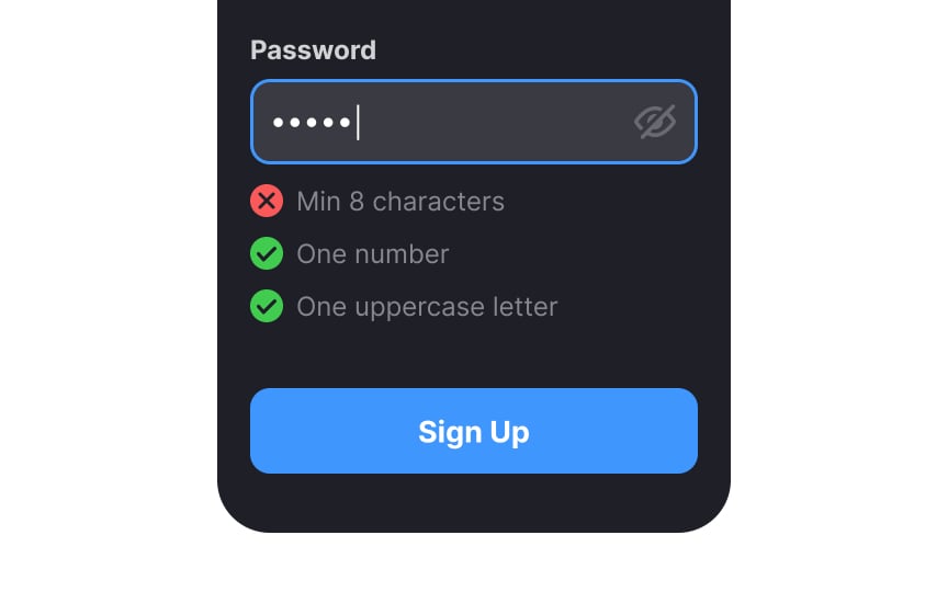 Prevent user errors Best Practice