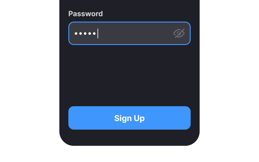Prevent user errors Bad Practice