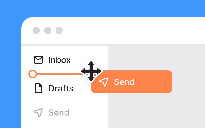 Move cursor