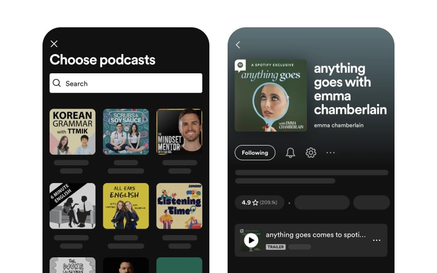 Navigation bar design