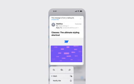 Navigation patterns