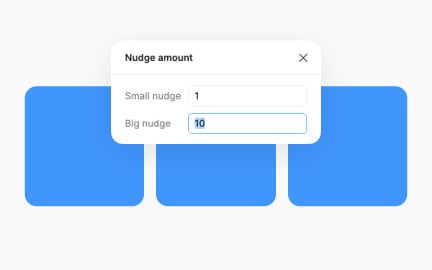 Nudge values