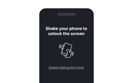 Offer an alternative to device motion