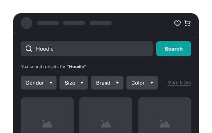 Offer filtering options