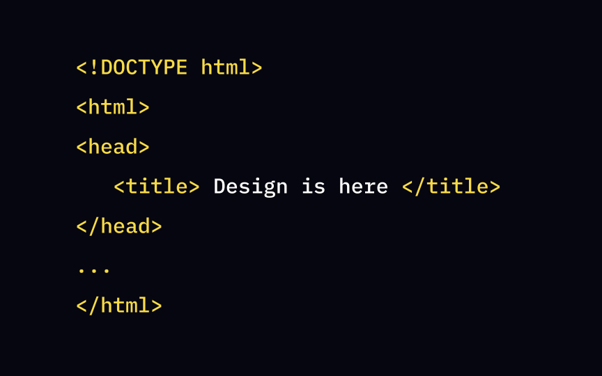 Avoid omitting <head> tag Best Practice