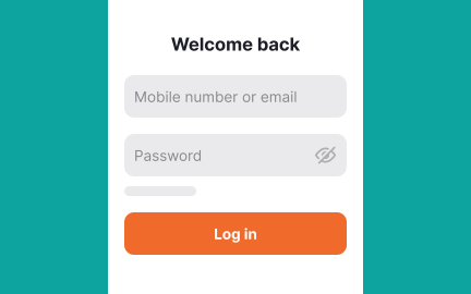 Opt for emails and phone numbers instead of usernames