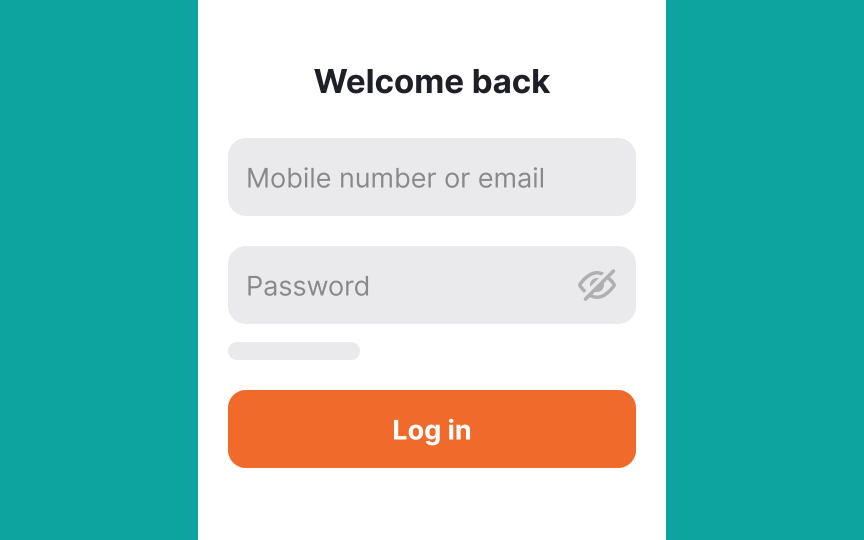 Opt for emails and phone numbers instead of usernames Best Practice