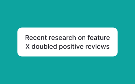 Overcome the lack of user research