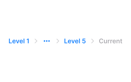 Use overflow menus