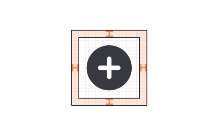 Icon paddings