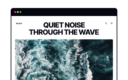 Passive negative space in web design