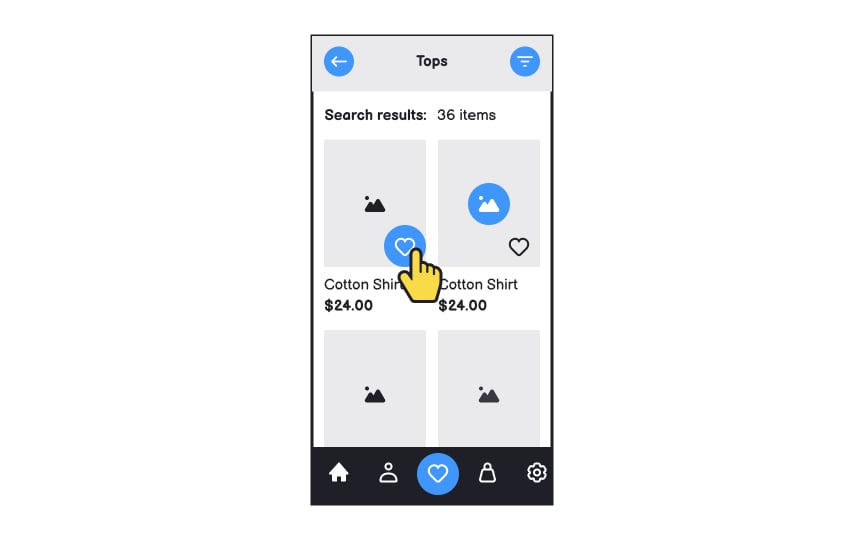 Pay attention to tap target sizes