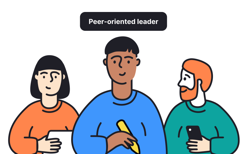 Peer-oriented leaders